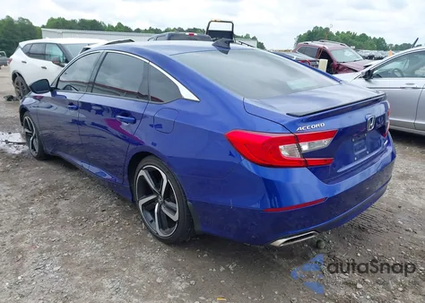 2021 Honda Accord Sport из США, поврежденный, VIN 1HGCV1F39MA024045